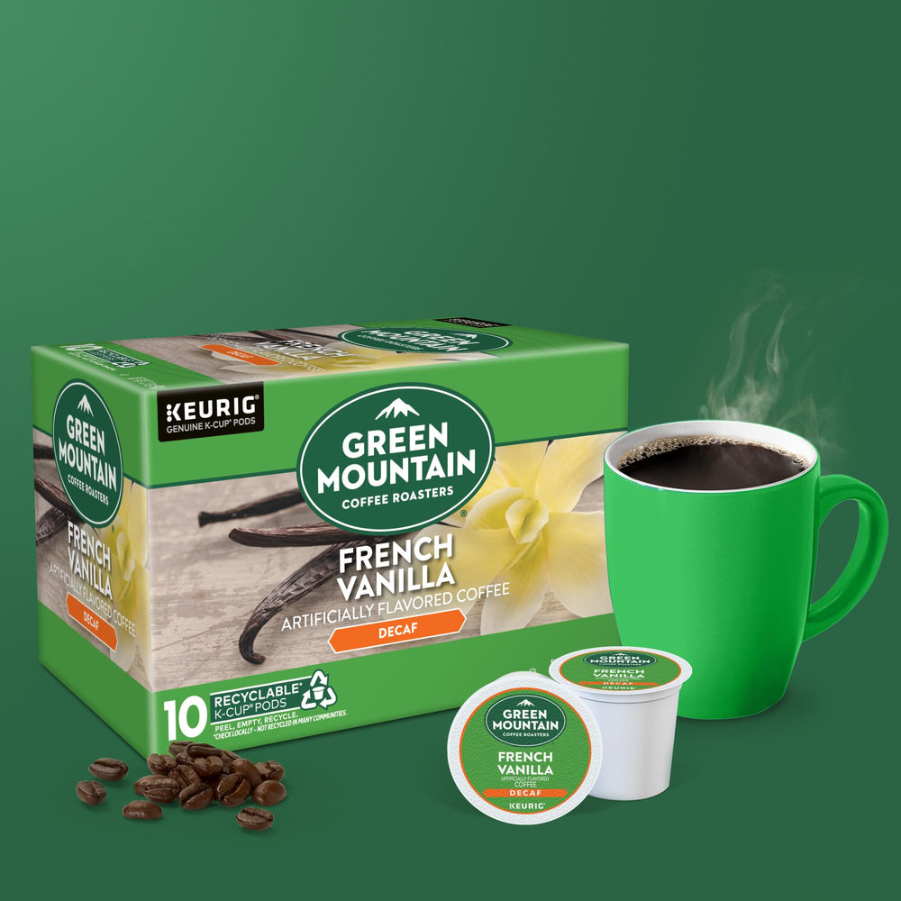 60-count Green Mountain packaging for easy pantry stocking