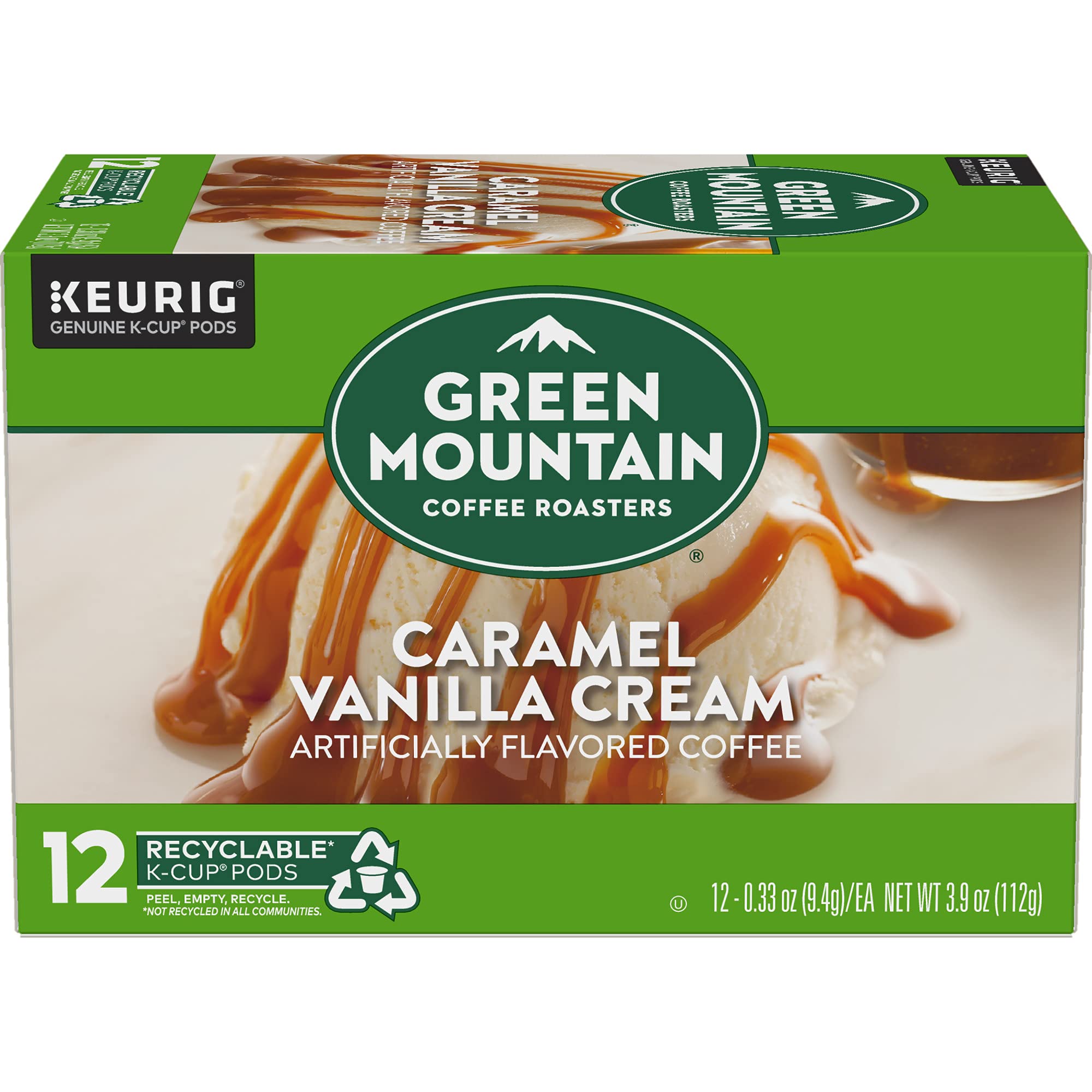 K-Cup packaging illustrating recyclable pod design