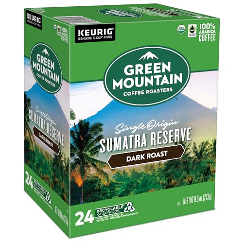 Green Mountain Coffee Roasters Sumatra Reserve aroma with brown sugar and spice hints