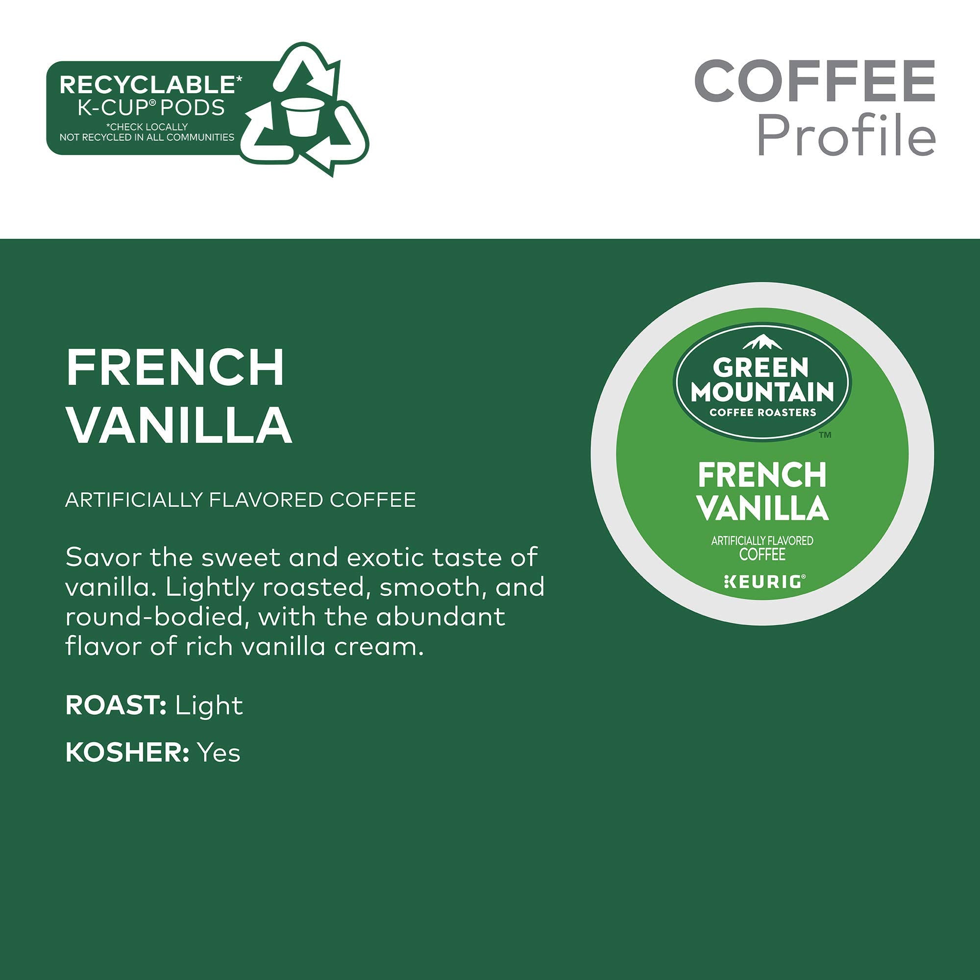 Designed for Keurig K-Cup Pod single-serve brewers.