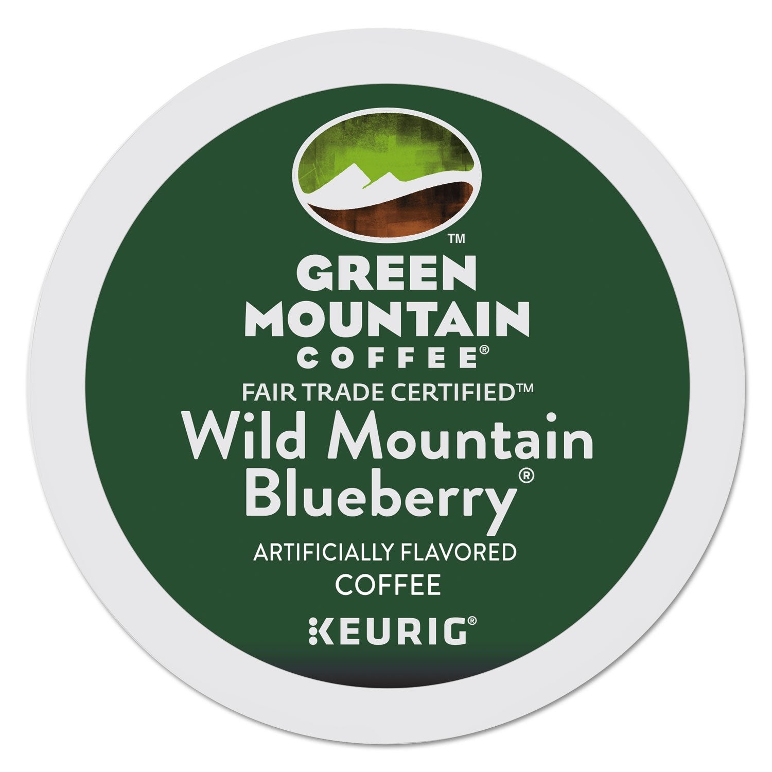 Green Mountain Coffee variety box front showcasing diverse flavors for tasting sessions