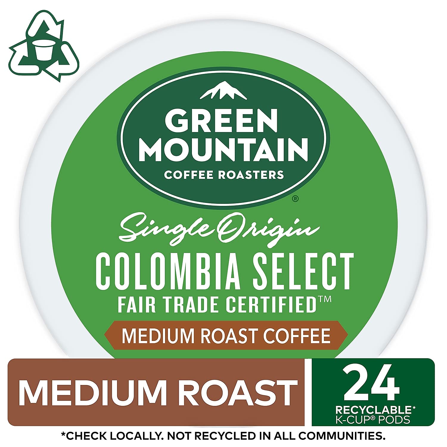 Close-up of a cup showing balanced flavor with fruity hints from Colombia Select