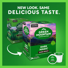 Dark Magic brew ready in a Keurig for a quick, powerful cup.