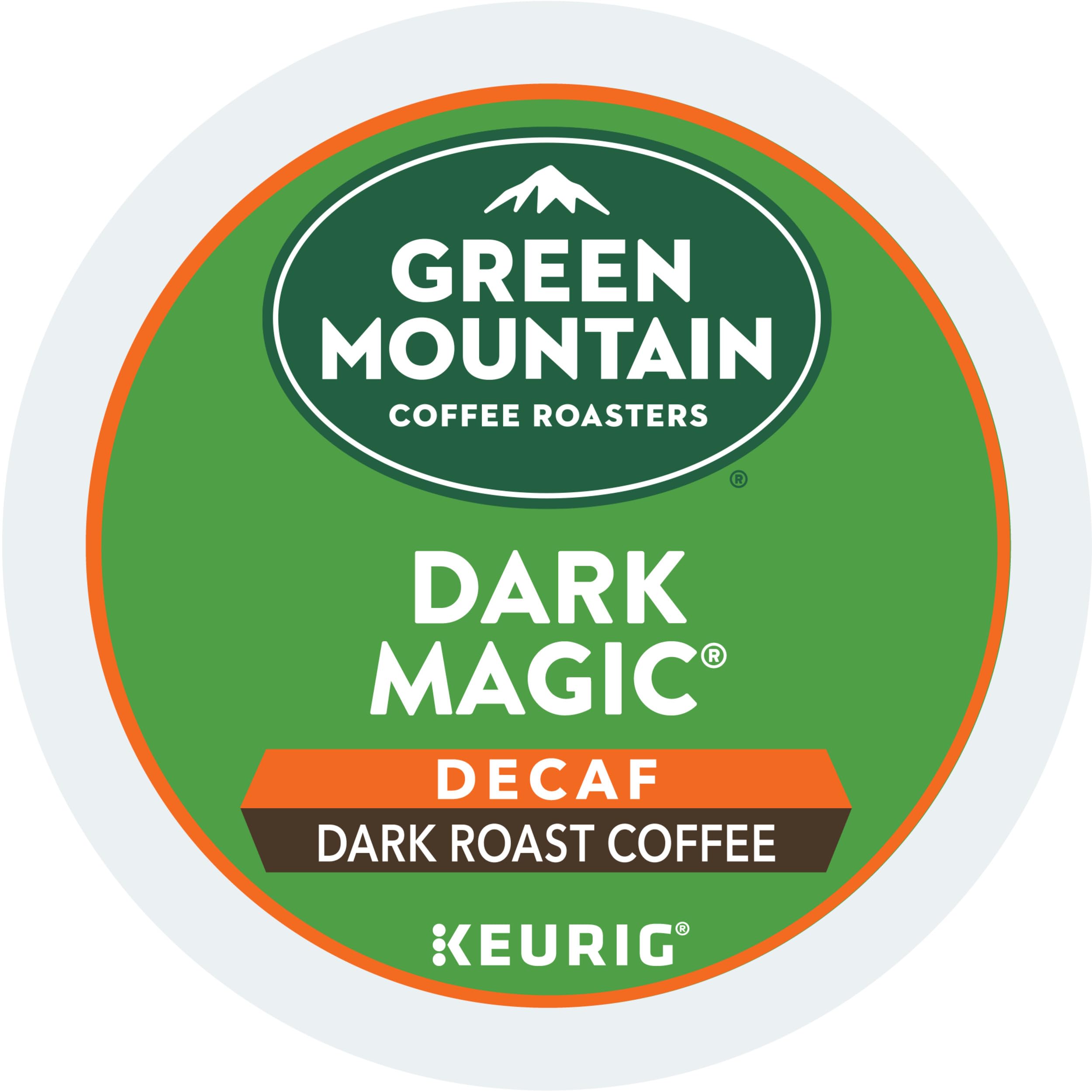 Dark Magic Decaf brew pours with rich aroma and chocolate notes