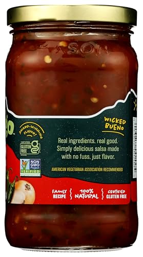 Green Mountain Gringo hot salsa pairing with tacos for flavorful topping.