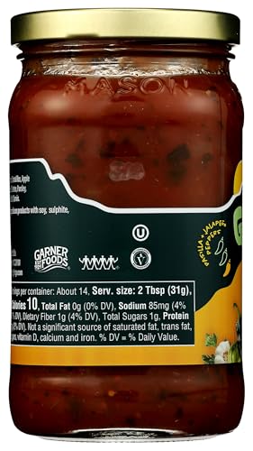 Green Mountain Gringo Mild Salsa with tortilla strips inviting quick snacking.