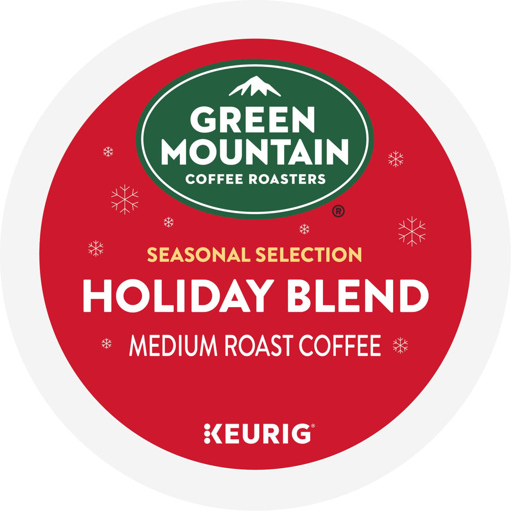 Green Mountain Holiday Blend box showcasing 60-count pack size.