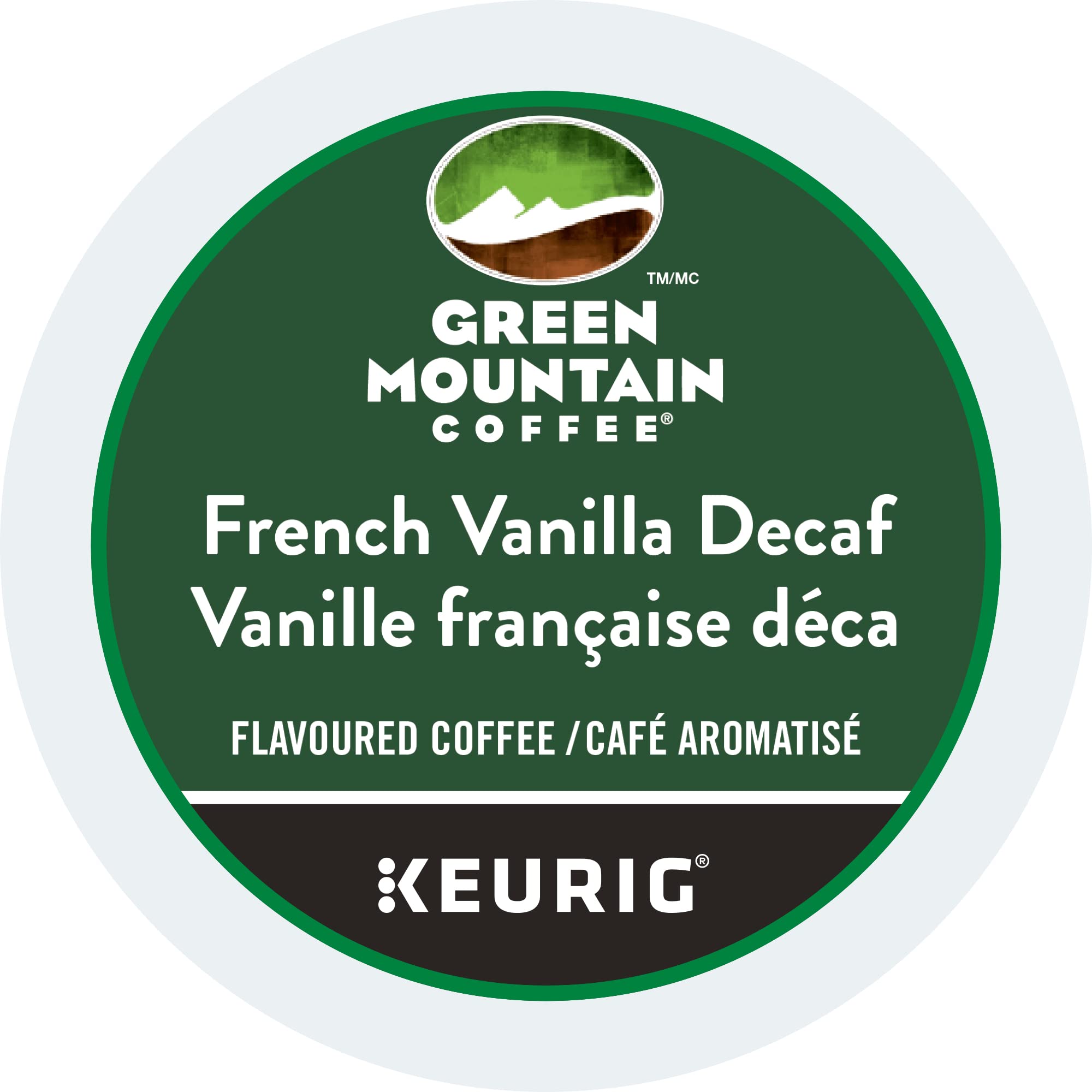 Green Mountain K-Cup brewing inside the pod ensures consistent flavor without residue.
