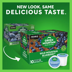 Green Mountain Keurig compatible pods for quick single-serve coffee.