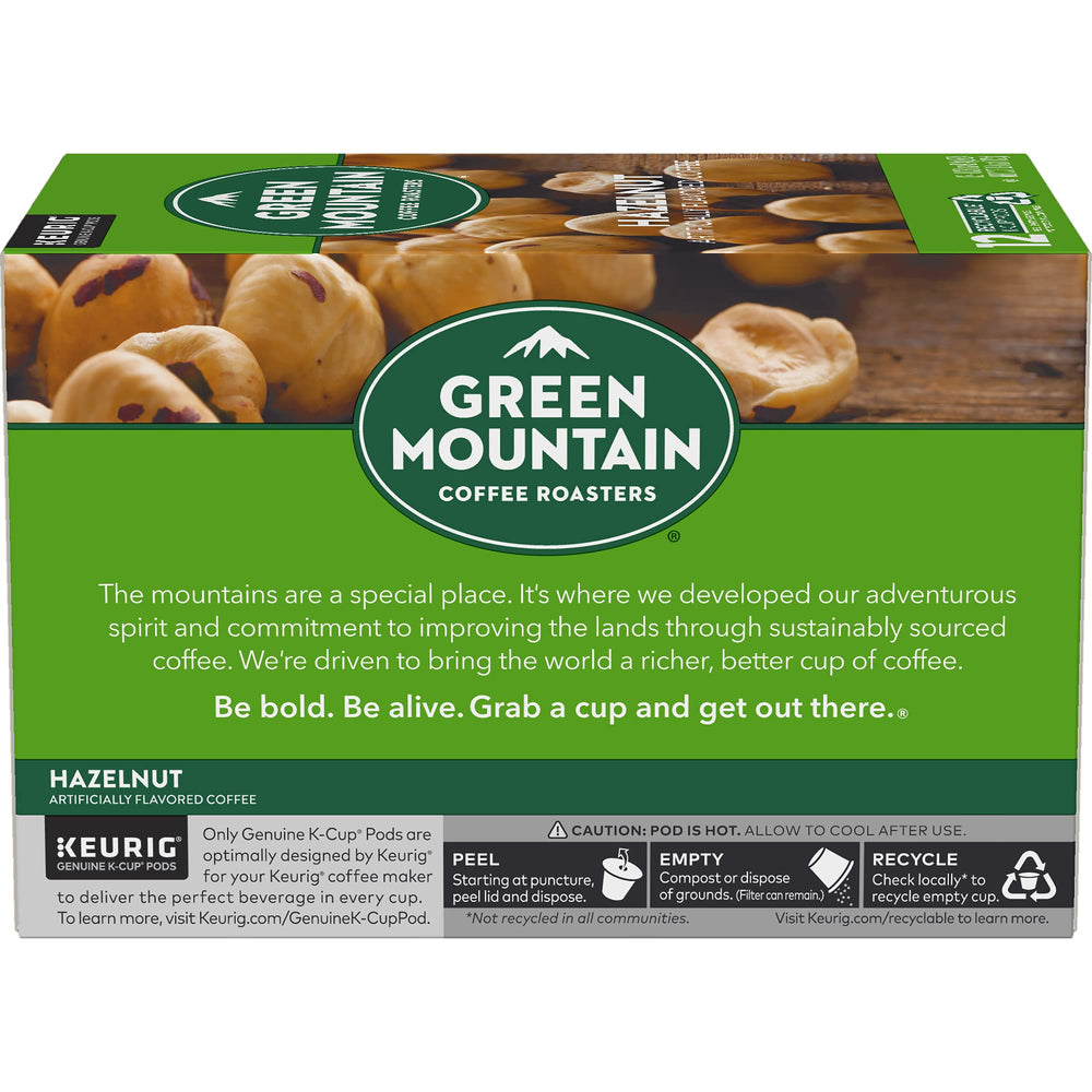 A light roast Green Mountain coffee exhibits a bright, approachable finish.