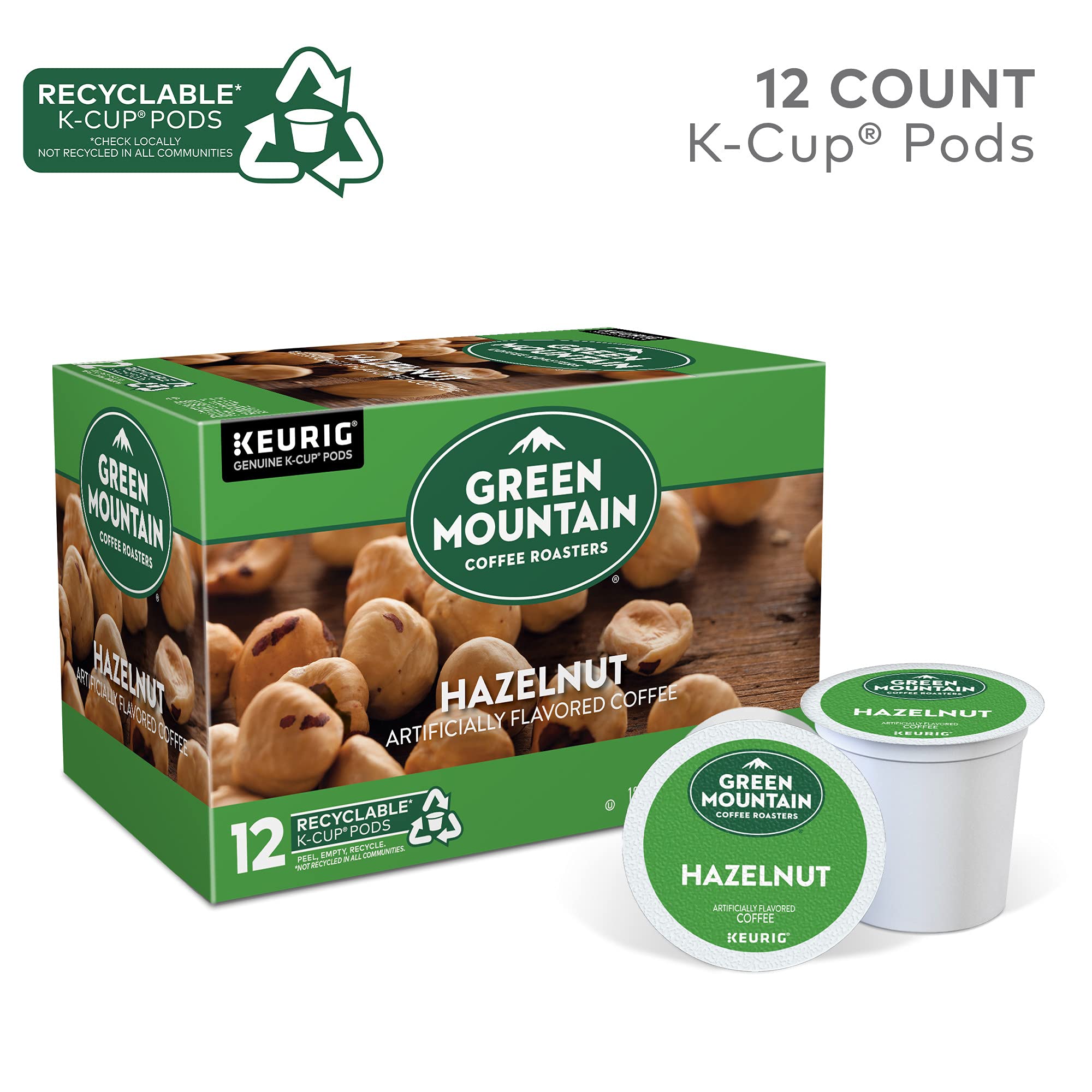 Enjoy a morning routine with a hazelnut cup from Green Mountain.