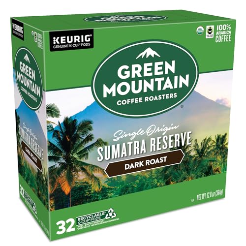 Green Mountain Sumatra Reserve aroma invites you to savor a bold break.