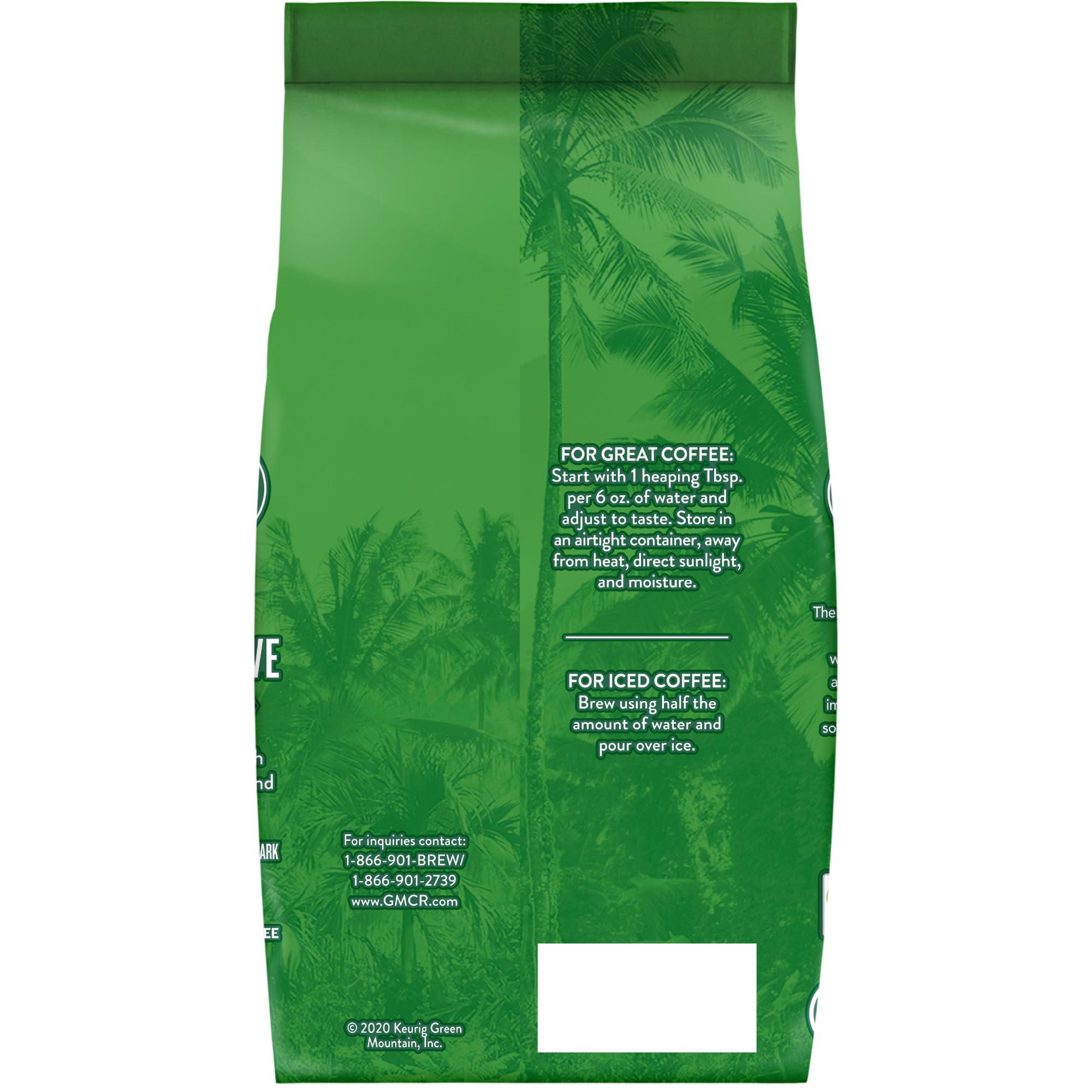 Green Mountain Coffee Roasters Sumatra Reserve dark-roast, bold body for a sultry cup.