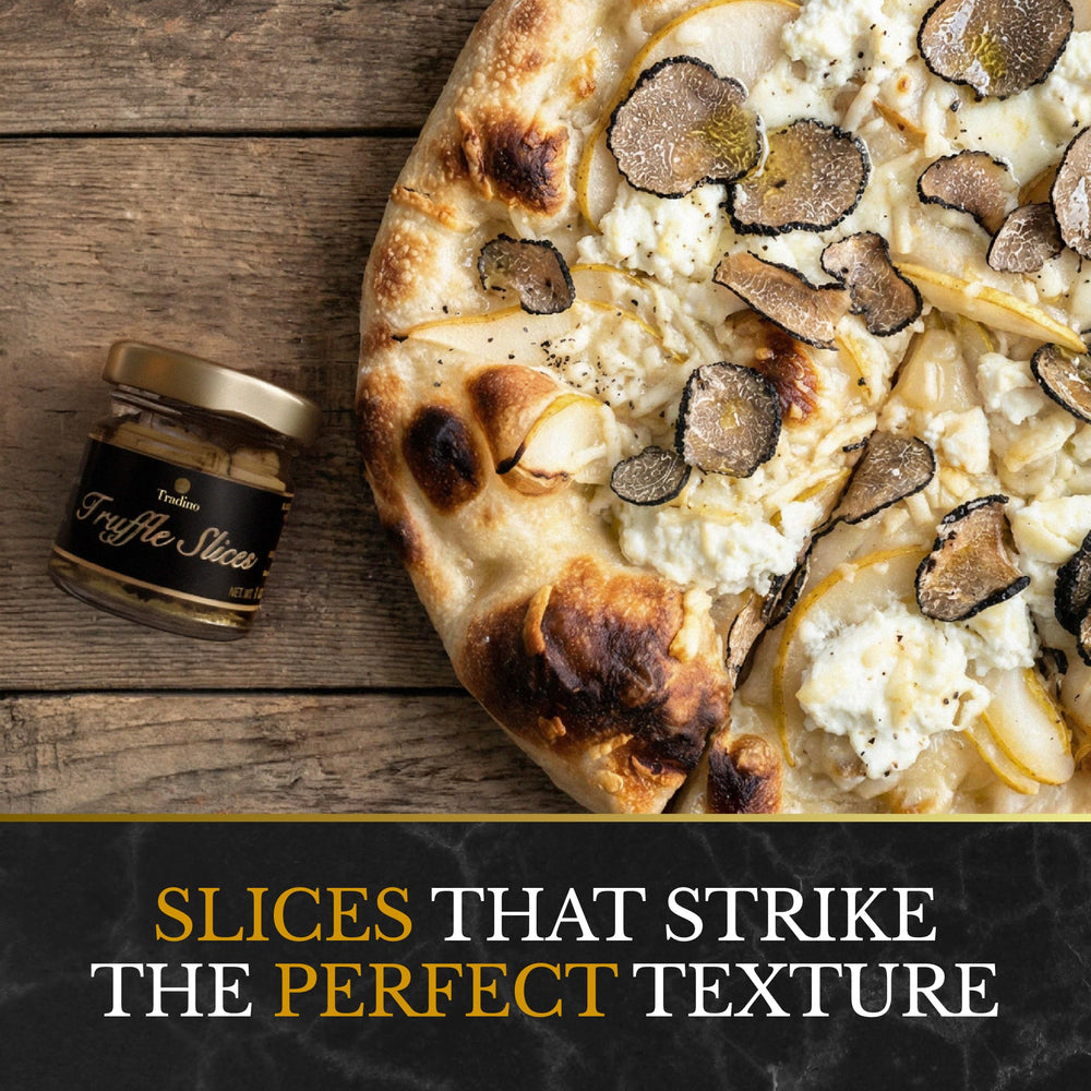 Greenfit Tradino truffle slices used to finish a creamy risotto.