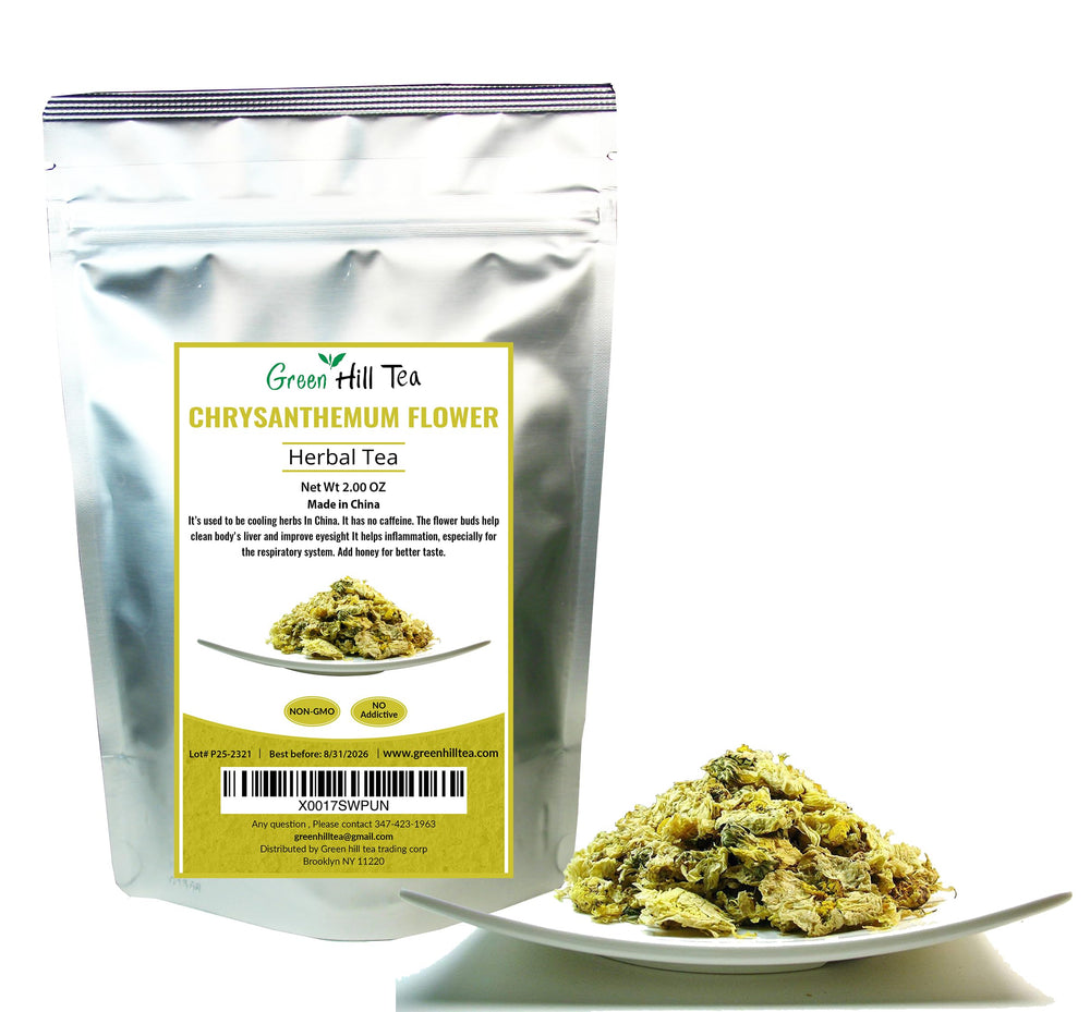 Greenhilltea chrysanthemum fragrance close-up highlights bright blossoms and antioxidant potential