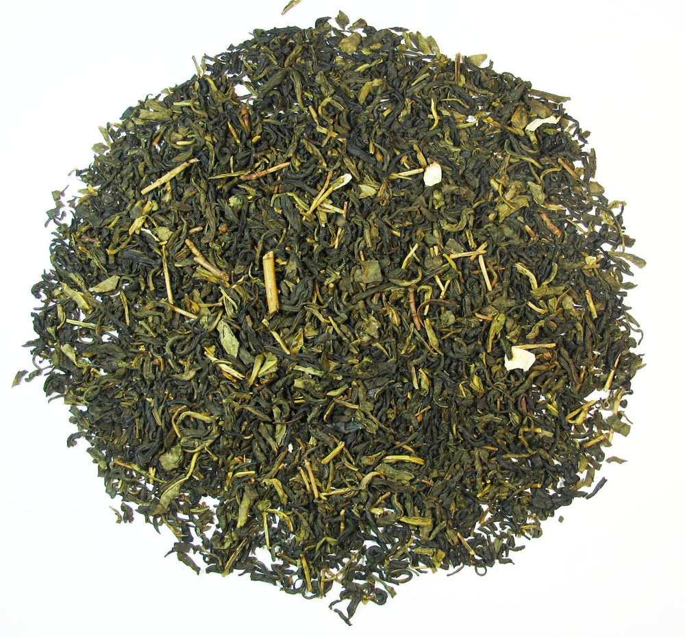 Greenhilltea jasmine steam rising to evoke relaxing aroma
