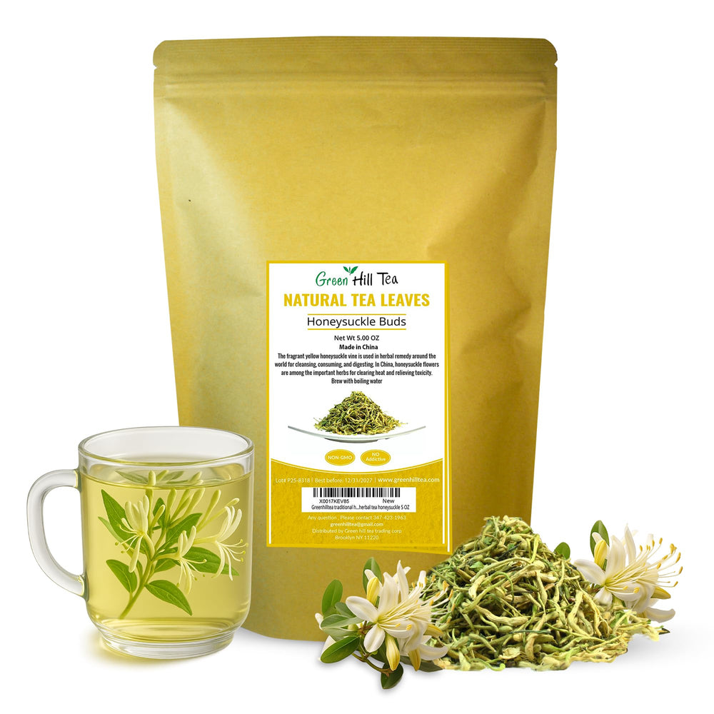 Greenhilltea no additives honeysuckle tea with clean ingredient promise