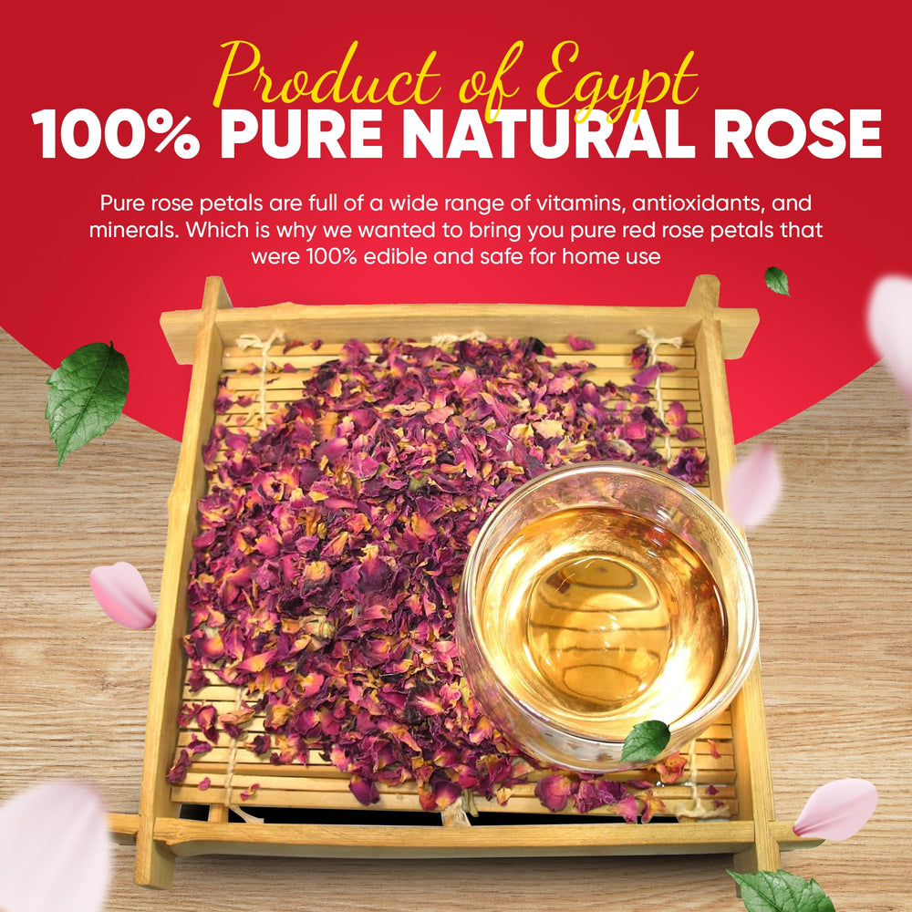 Greenhilltea rose petals sprinkled on desserts for an elegant touch
