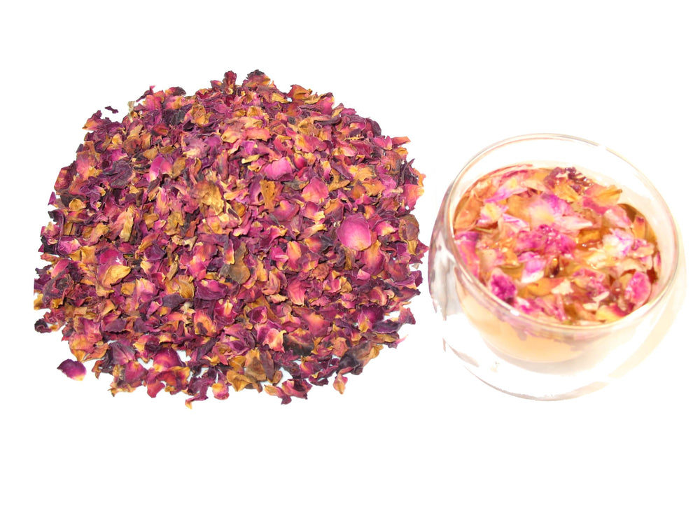 Greenhilltea rose petals used to make homemade rosewater