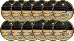 GRILLED CATCH 12-pack tins display pantry-friendly seafood ready to stock up.