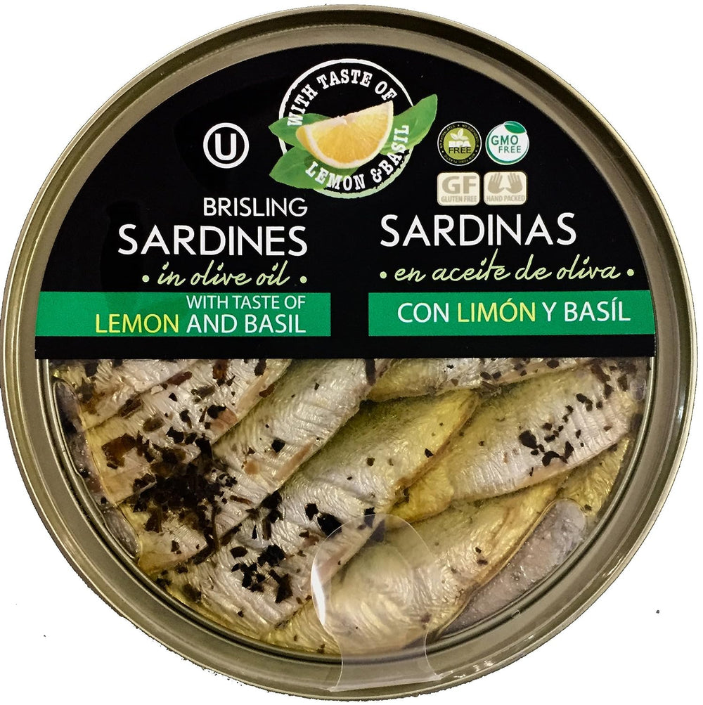 Grilled Catch sardines atop a fresh salad for a protein boost