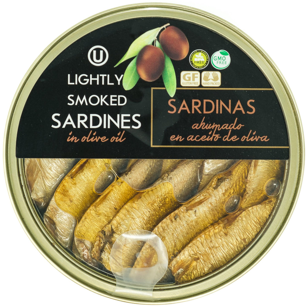 Grilled Catch six-flavor sardines variety pack packaging on shelf