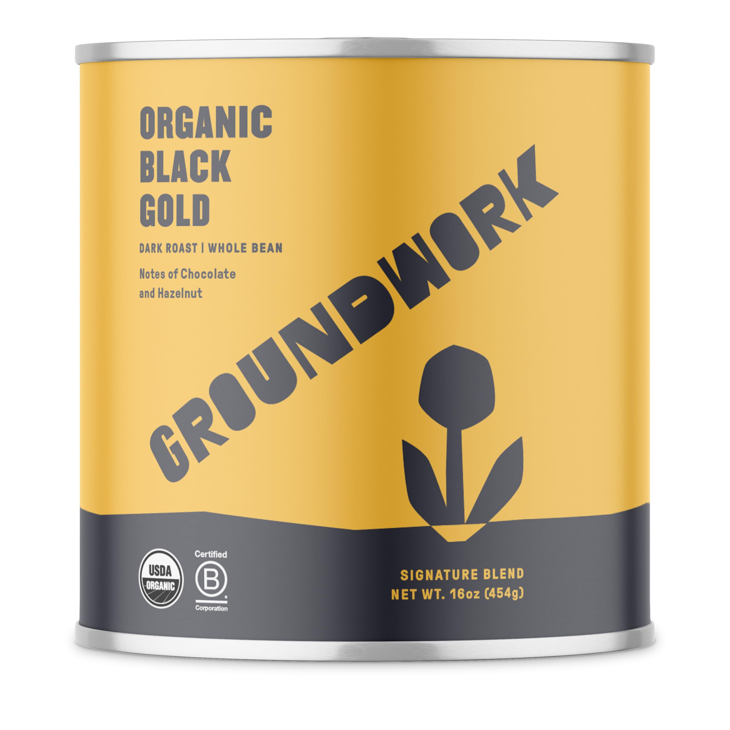 Groundwork Black Gold coffee bag with rich aroma and bold taste for daily mornings.