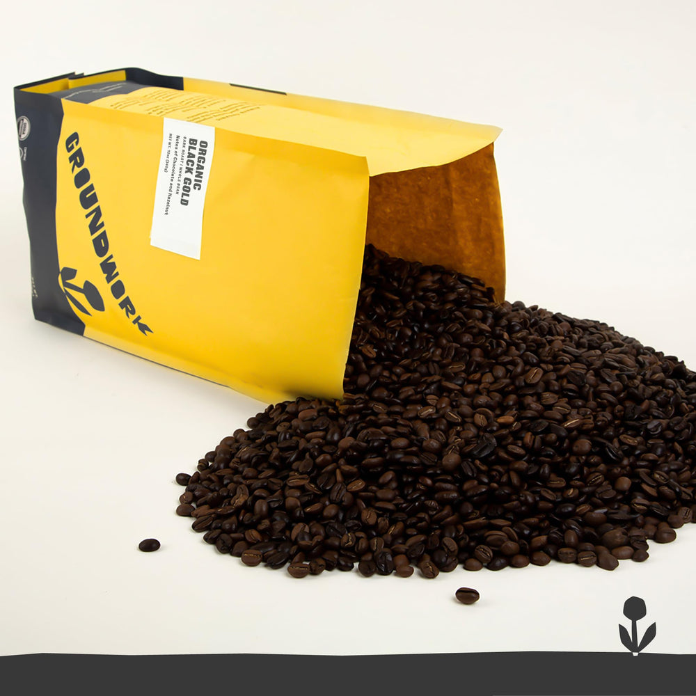 Groundwork Organic certification label emphasizes clean sourcing and environmental responsibility.
