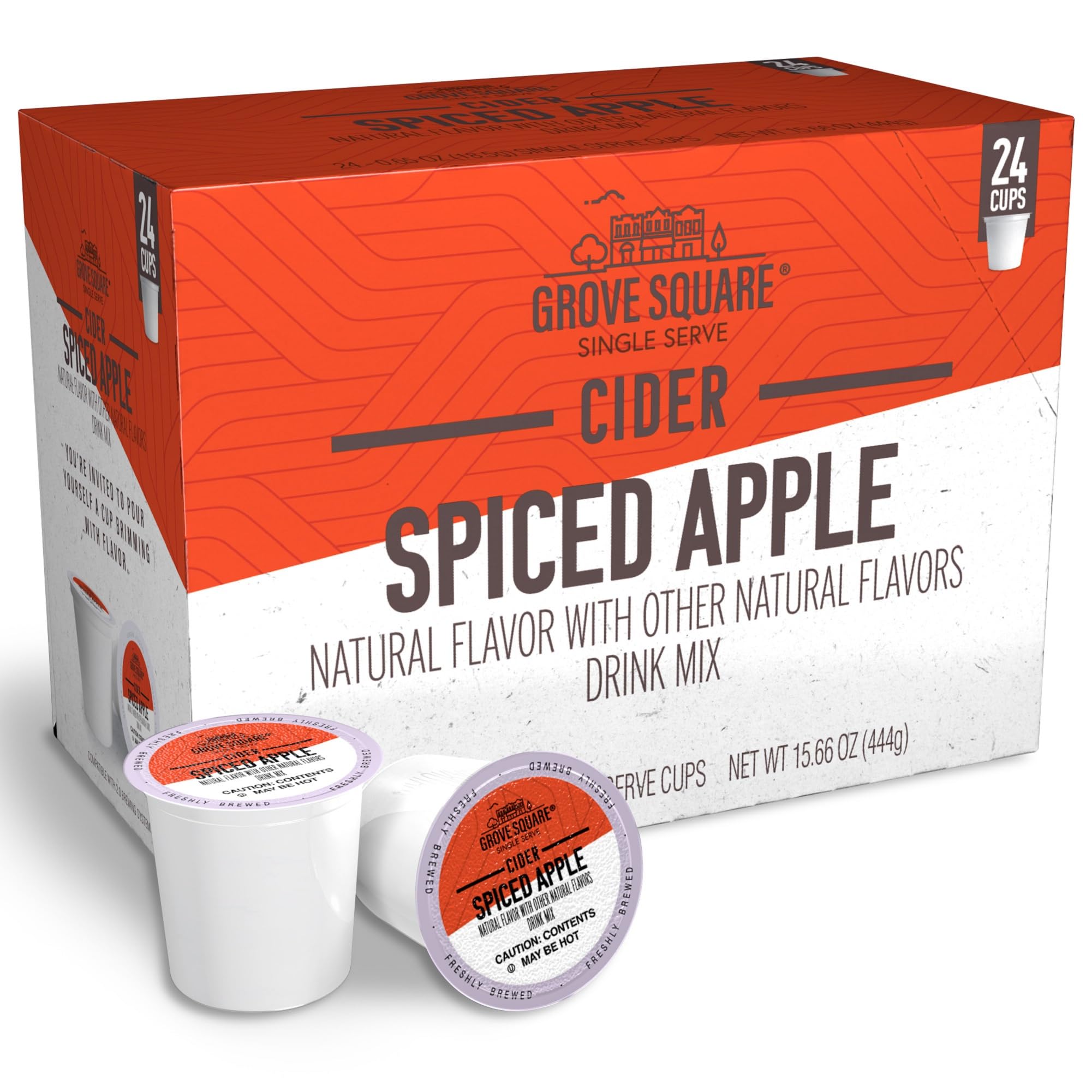 Grove Square Cider Pods variety pack 24 cups for quick brews