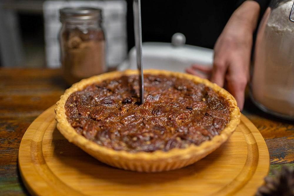 Grupo La Nogalera pecans as a salad topping adds crunch.