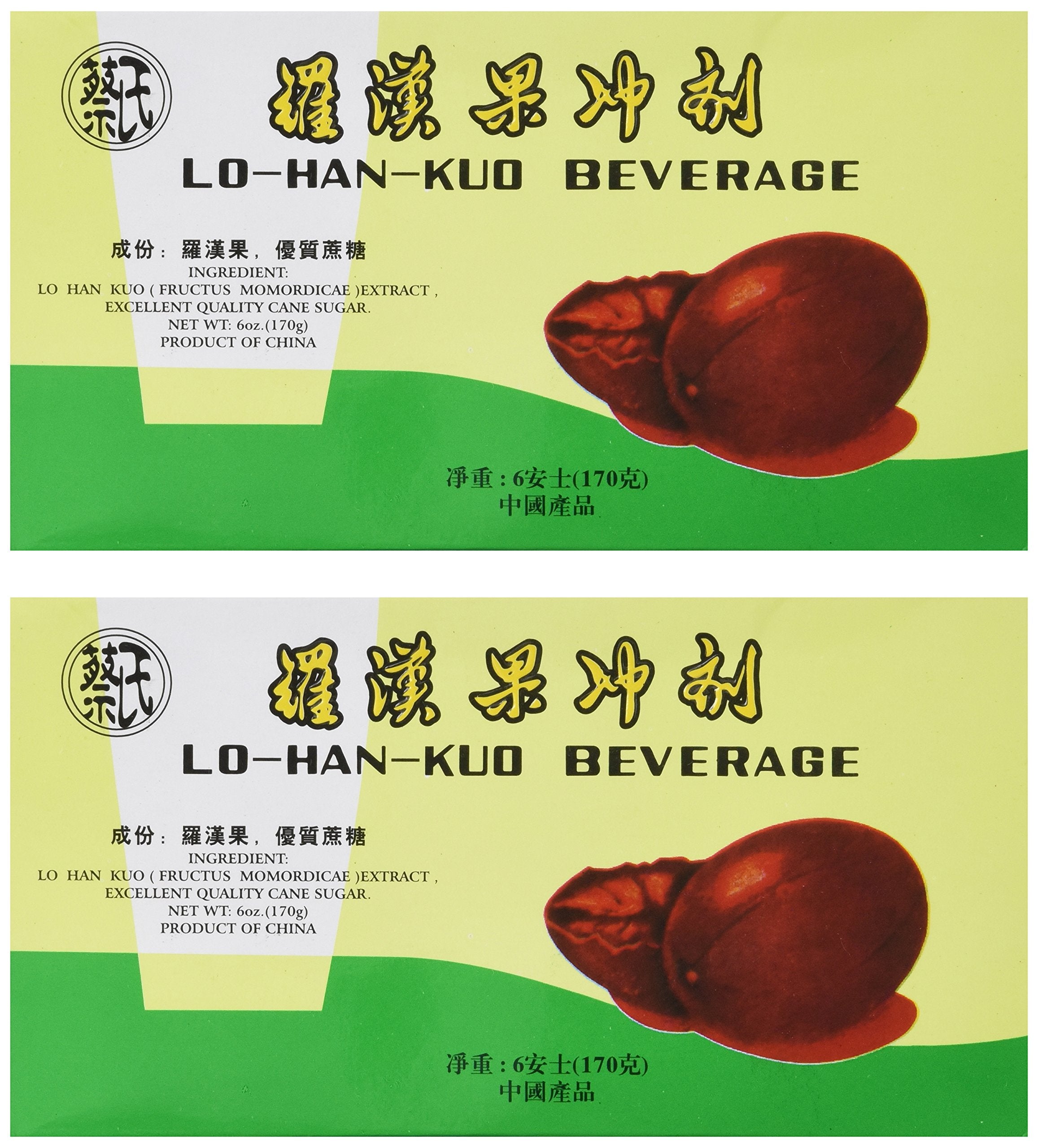 GTWWS Lo Han Kuo beverage cubes in a 6 oz box, ready for quick serving.