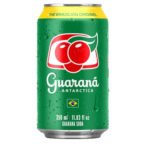 Guaraná ANTARCTICA pack of 12 cans, ideal for sharing at gatherings.