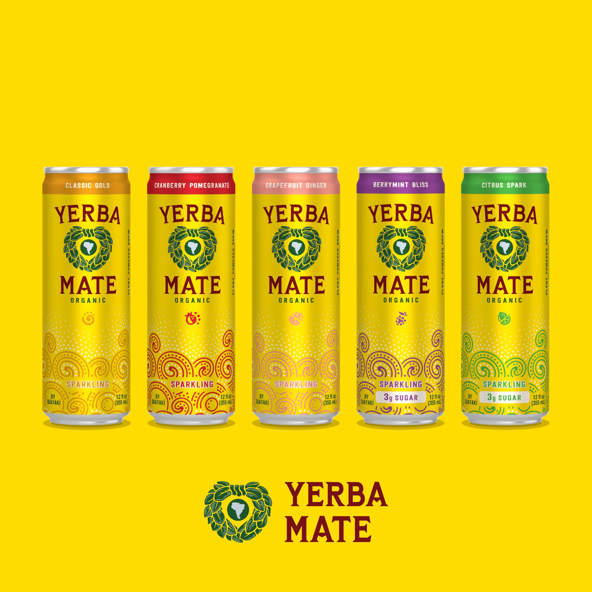 Guayaki bubbles rising in glass illustrate refreshing carbonation and flavor.