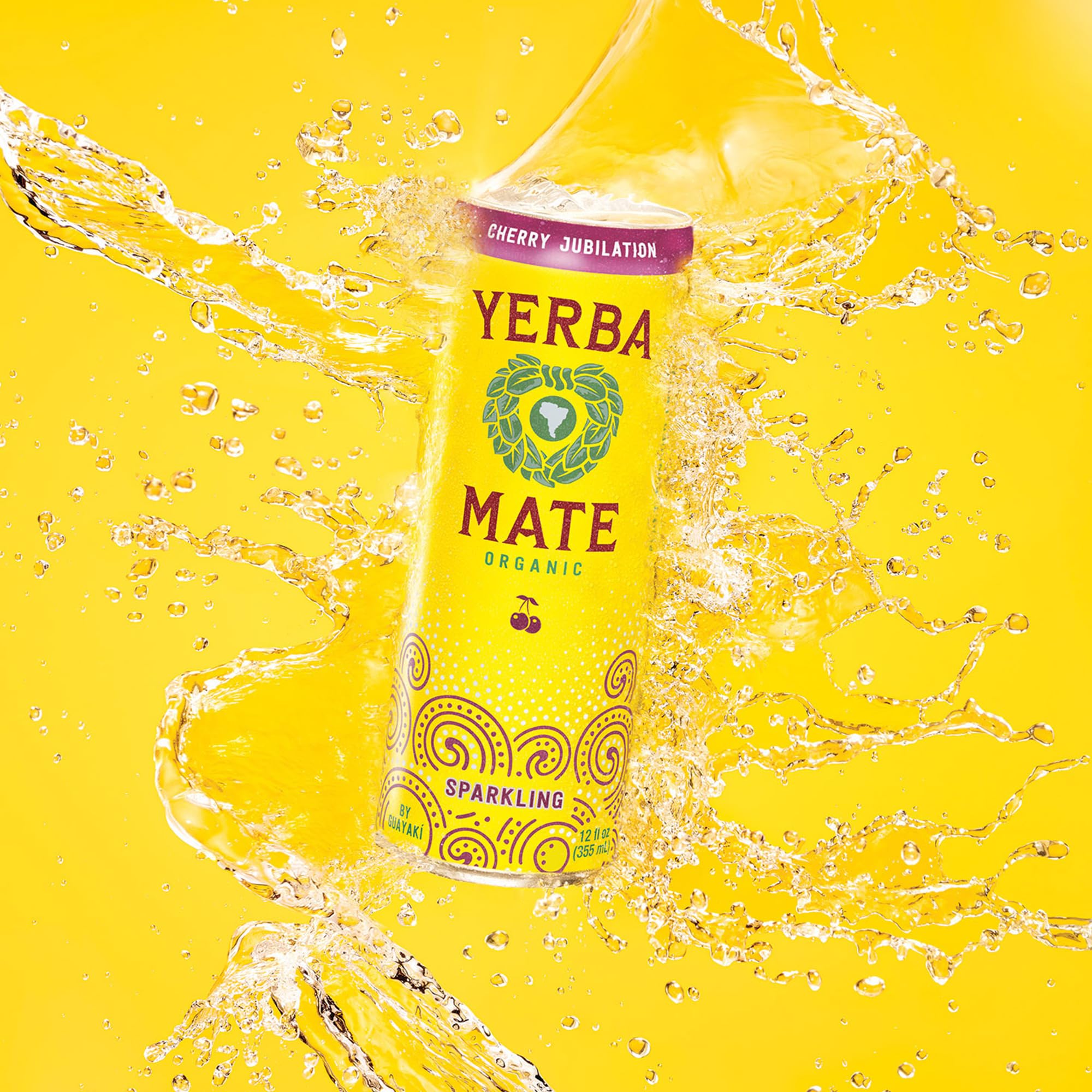 Guayaki Yerba Madre 12-pack display showing convenient multi-pack