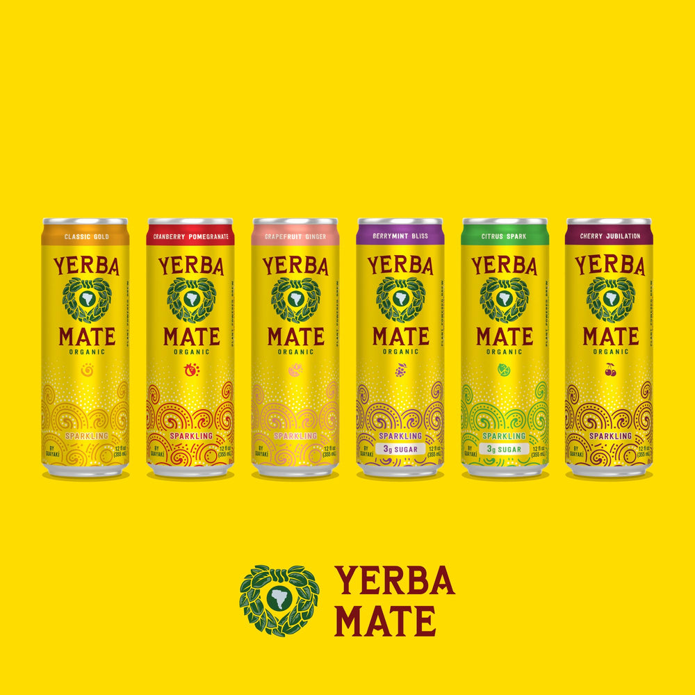 Guayaki Yerba Madre polyphenols caffeine close-up ingredient detail