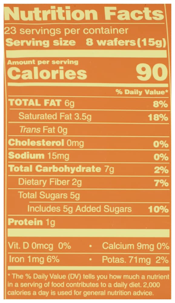 Guittard Organic 66% wafers on scale for precise baking prep