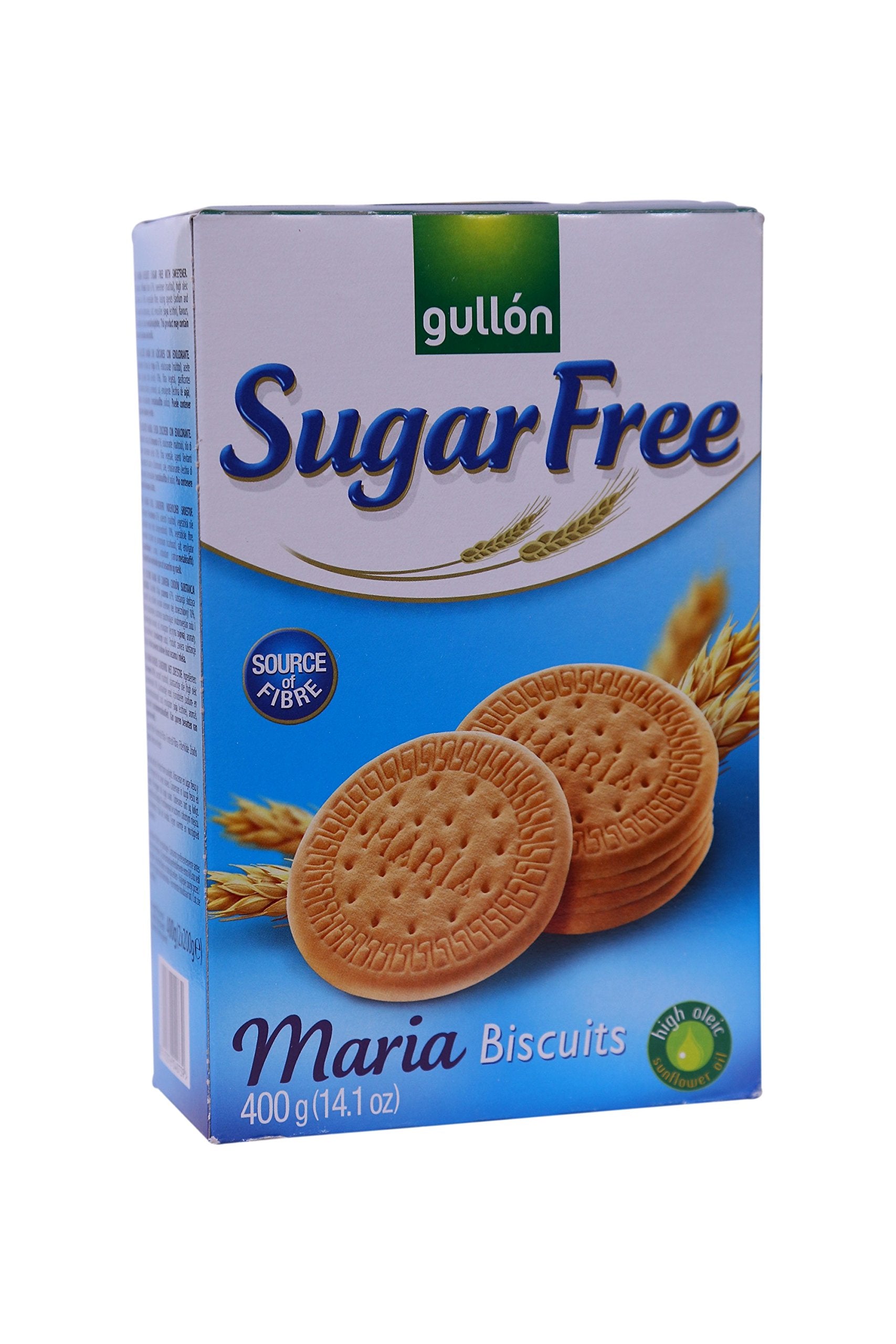 Gullon Sugar Free Maria Biscuits box ready for sharing.