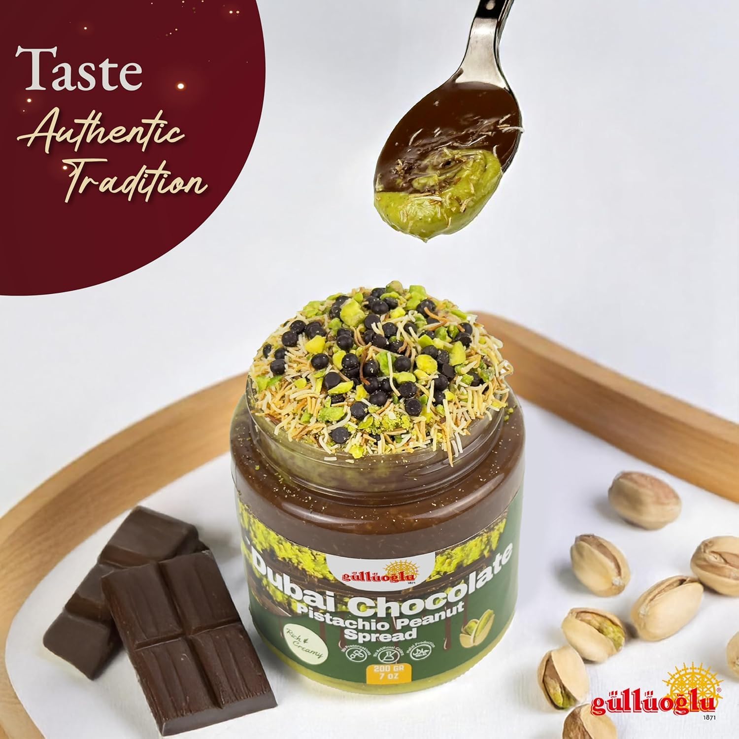 Gulluoglu Dubai gift packaging makes a refined, ready-to-share treat.