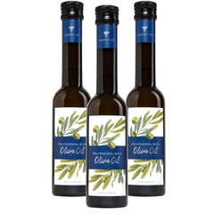 Gundry MD polyphenol olive oil bottle pour highlights antioxidant-rich oil for salads.