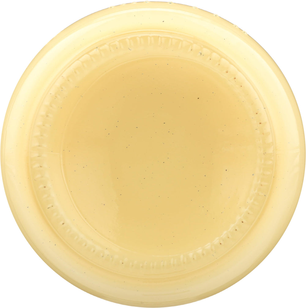 Gunter's Honey Cream spread close-up, velvety texture shown.