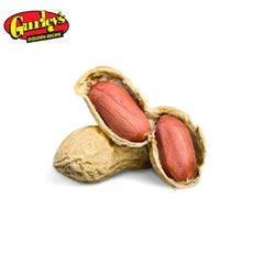Gurley's shells being cracked open to reveal fresh peanuts