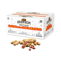 Gurley's premium in-shell peanuts close-up showing fire-roasted, salted detail and crunch