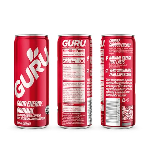 GURU energy moment outdoors for active use