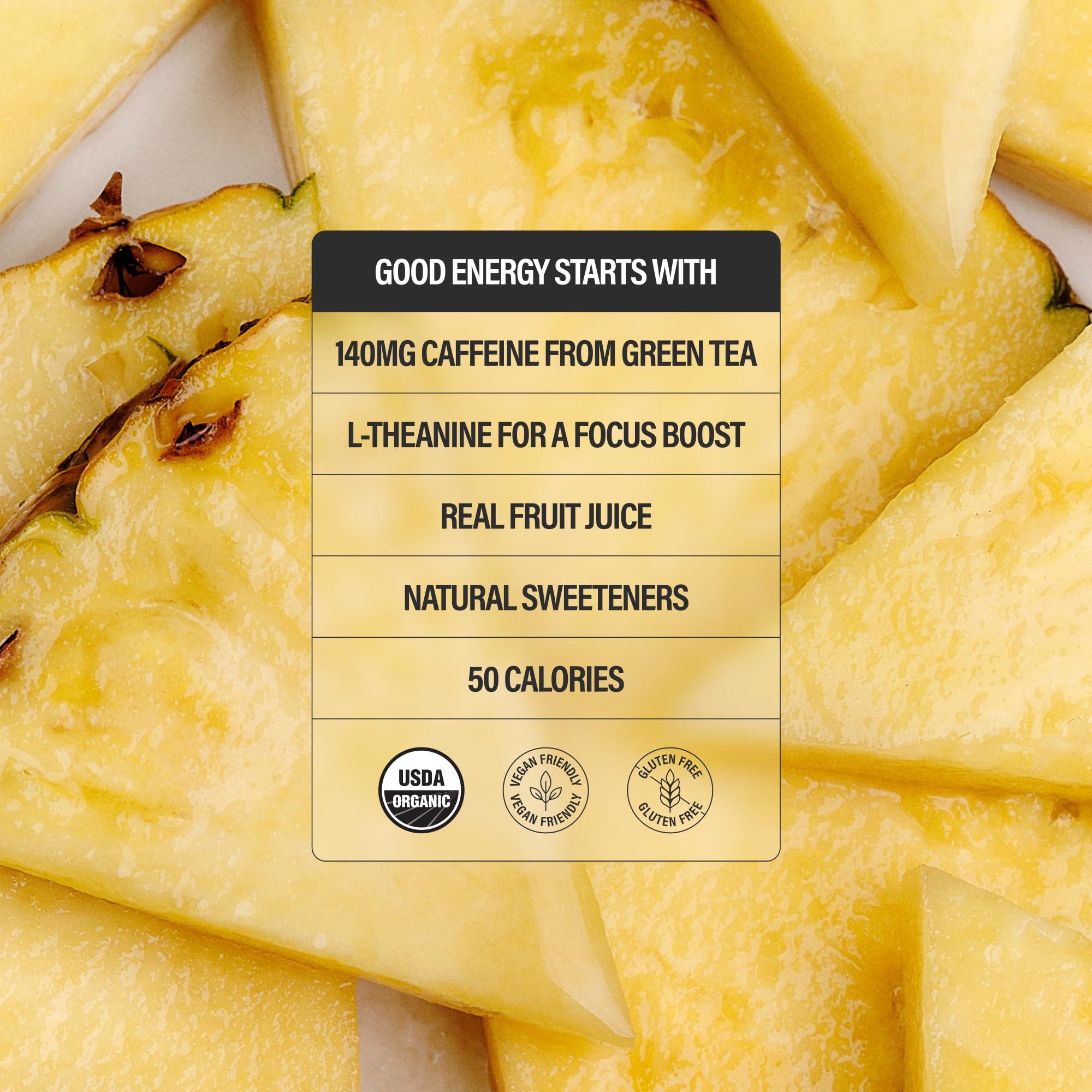 GURU PUNCH can splash highlighting natural caffeine energy