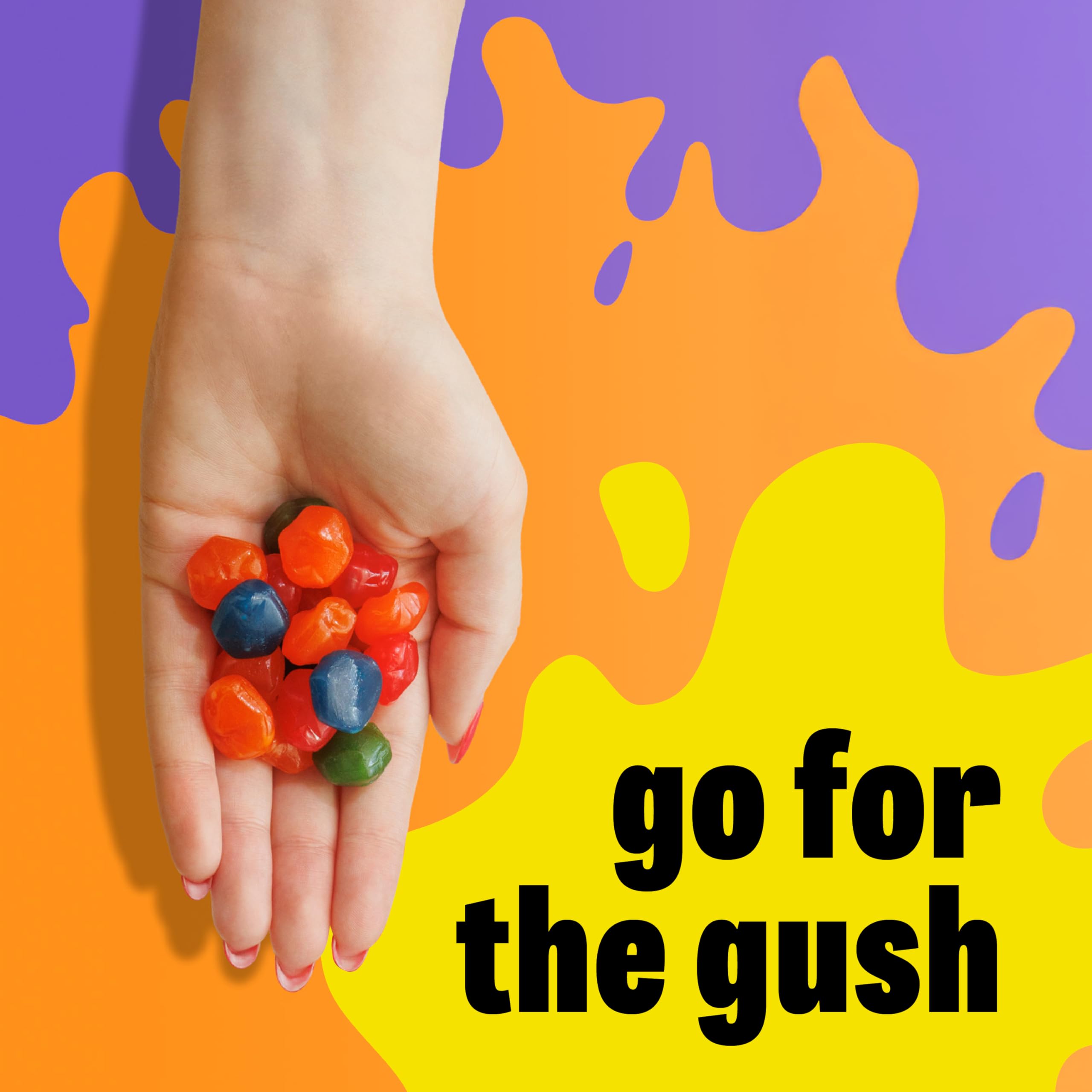 Gushers 12-count variety pack box displays value and flavor variety