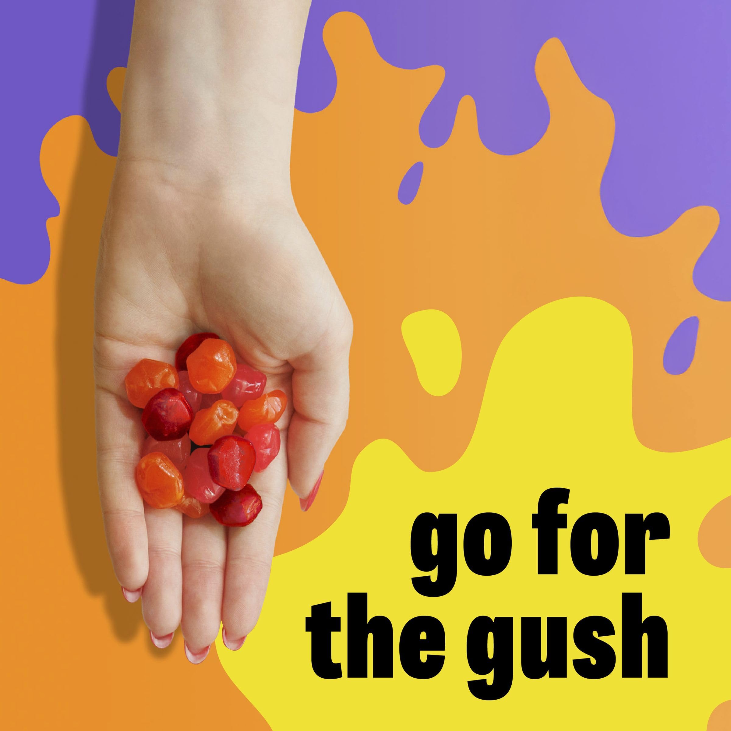 Gushers box with 16 oz total for convenient snacks on the go.