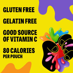 Gushers family pack box showing 20 pouches for sharing at home.