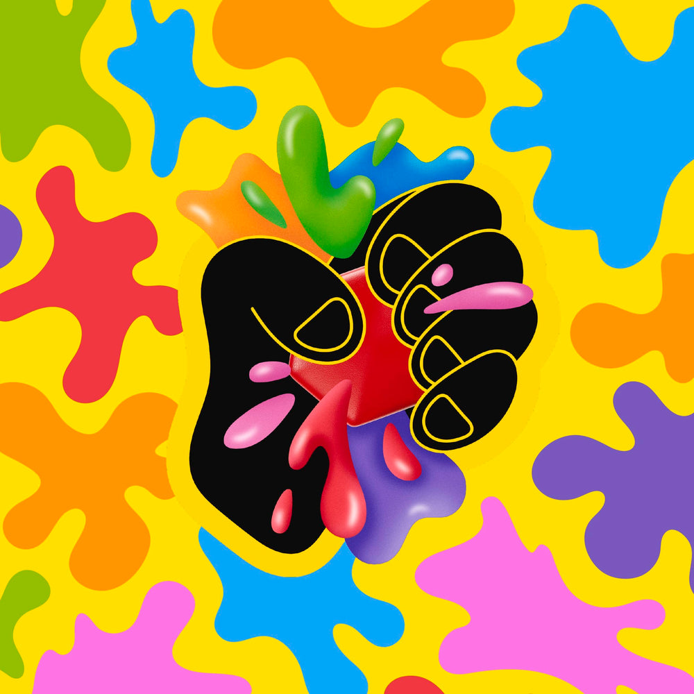 Gushers lunchbox scene shows two flavors, visually appealing.