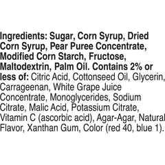 Gushers Mixed Berry gummies in vibrant colors for school lunches.