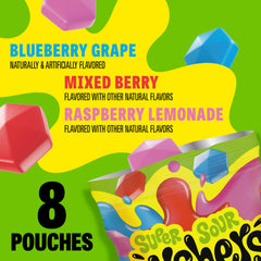 Gushers Raspberry Lemonade gummies with tangy flavor ideal for on-the-go.